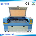 cnc laser machine 1290 with two heads/laser cutting machine/High Precision CNC Laser Acrylic Letter Cutting Machine QD-1290